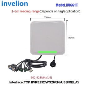 Ru661 UHF RFID Reader 860-960MHz dài phạm vi 6dBi Antenna IP65 không thấm nước cố định Reader với <span class=keywords><strong>relay</strong></span> đầu ra - Product Image 6