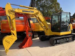 Excavadora Komatsu PC56 usada de Japón, original de alta calidad, en venta, excavadora de cadenas de segunda mano, pc55 pc60 con pocas horas de trabajo. - Product Image 2