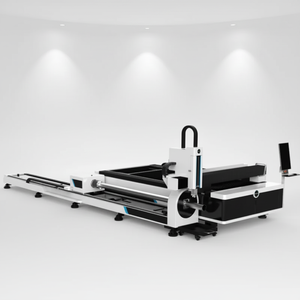 Machine de découpe laser à fibre 3 kW pour tubes et tôles en acier, modèle combiné tube et feuille, prix agent 2025 - Product Image 1