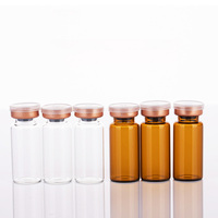 Flacon en verre transparent ambre d'injection de flacon pharmaceutique standard YBB ISO 10ml en gros