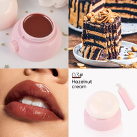 Baume à Lèvres Teinté Vegan Nourrissant Bio Rose Soin des Lèvres Soin Hydratant Beauté Logo Personnalisé de Luxe