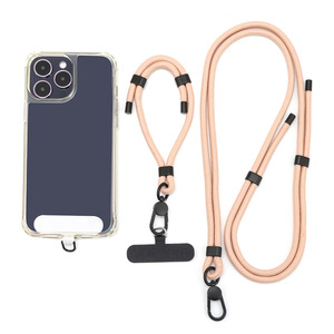 BSBH Wholesale Nice Quality Reasonable Price Lanyard Custom Nylon Round Cross Body Lanyard With Clip