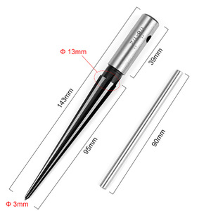 Instruments de musique Outil de forage de pont de guitare Instruments de musique Guitar Bridge Pin Hole Reamer - Product Image 3