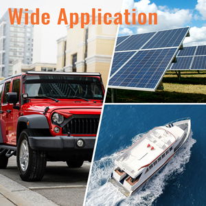 Barre omnibus en cuivre en gros 12V 400A, blocs de distribution d'énergie électrique certifiés RoHS et CE, pour applications marines, automobiles et solaires - Product Image 6
