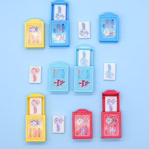 Anime Cartoon benutzer definierte Magic Box Bleistift Radiergummi kreative niedliche farbige Schüler Schule liefert Fabrik Großhandel Briefpapier Geschenk - Product Image 2