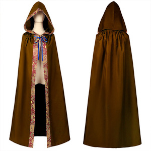 Cape médiévale, manteaux de <span class=keywords><strong>pirate</strong></span>, cape longue de sorcier, poncho, guerrier, chevalier, costume de cosplay d'Halloween - Product Image 1