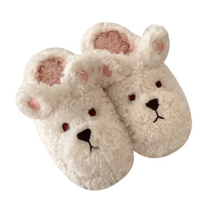 XIXITIAO inverno <span class=keywords><strong>pantofole</strong></span> pelose per interni in pelliccia sintetica di moda per la casa scarpette soffice <span class=keywords><strong>animali</strong></span> da casa <span class=keywords><strong>pantofole</strong></span> per le donne da <span class=keywords><strong>donna</strong></span> - Product Image 6