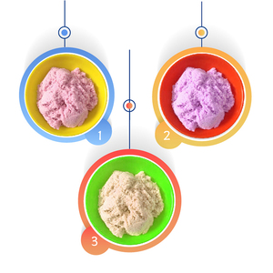 Fornitura di fabbrica magico fai da te giocattolo spaziale sabbia cinetica argilla morbida per bambini sabbia magica per la modellazione educativa giocattoli di sabbia - Product Image 4