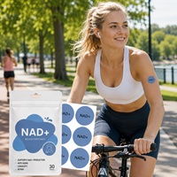 Patch NAD+ anti-âge, booster d'énergie transdermique NMN pour la régénération cellulaire, libération stable 24h, améliore la clarté mentale
