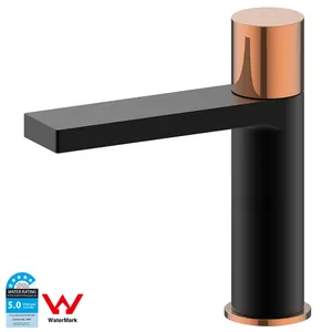 Watermark Ce Wras Sanitary Ware Single Handle Hand Wash Basin Faucet Water Faucet Brass Single Hole Basin Faucet