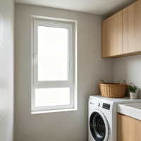 Ventana Abatible de PVC de Reemplazo Rápido para Apartamentos de Alquiler, Mantenimiento Parcial Conveniente