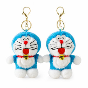 Offre Spéciale : Porte-clés en peluche Doraemon à langue sortie, 4 pouces, adorable, pour machine à griffes, jouets pour enfants en gros - Product Image 1