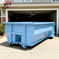 Conteneur à déchets renforcé pour les déchets de démolition et de construction