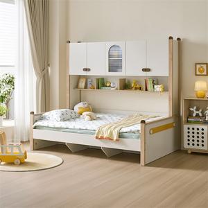 121386B Quanu muebles <span class=keywords><strong>de</strong></span> dormitorio <span class=keywords><strong>de</strong></span> estilo nórdico simple <span class=keywords><strong>de</strong></span> madera para niños cama para dormir diseño Niño - Product Image 1