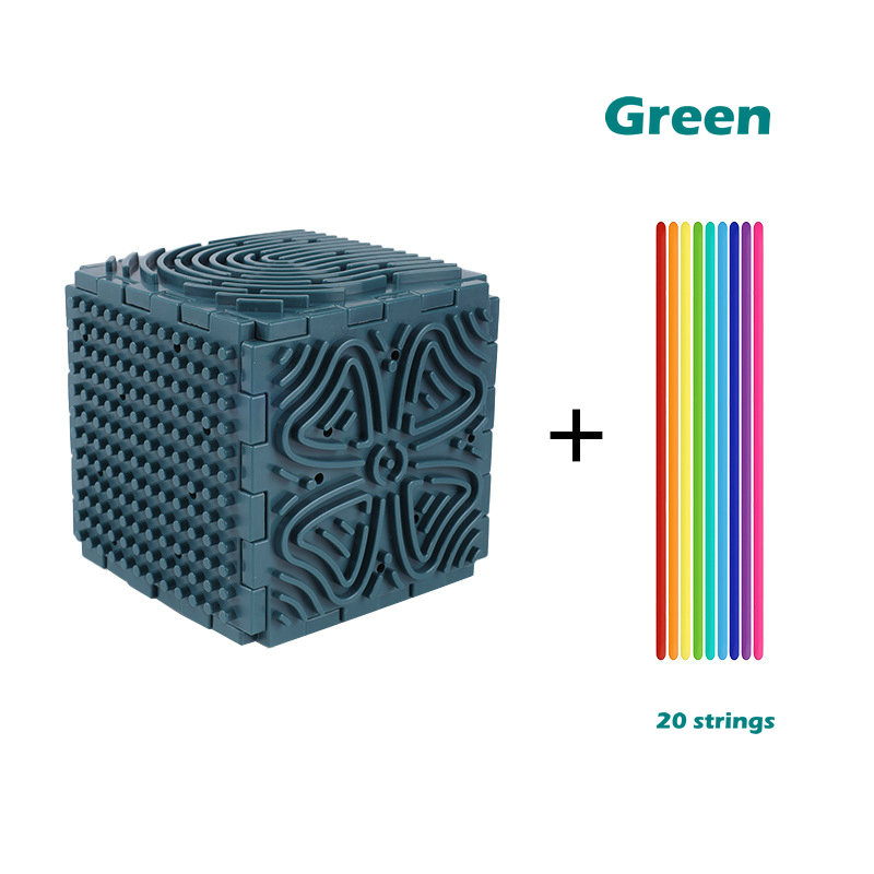 Cubo verde +20 corde