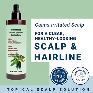 Solución <span class=keywords><strong>para</strong></span> los síntomas de la Psoriasis del cuero cabelludo, espray <span class=keywords><strong>para</strong></span> tratamiento de escamas de enrojecimiento, escamas, grietas, alivio de picazón, Natural, Vegano, nuevo - Product Image 3