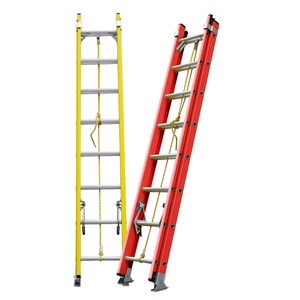 <span class=keywords><strong>Escalera</strong></span> retráctil telescópica de fibra de vidrio de <span class=keywords><strong>20</strong></span> escalones profesional de alta calidad - Product Image 1