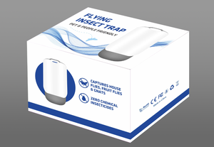 Trappola Elettrica Ricaricabile Quadrata in Plastica Ecologica per Insetti Volanti, Efficace Dispositivo Anti-insetti da Interno - Product Image 2