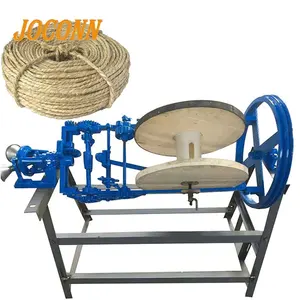 factory price grass rope plaiting machine /rice straw rope winding machine /small type hemp stalk rope braiding machine for sale