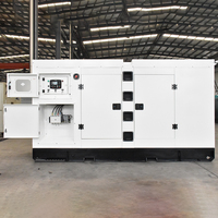 Groupe électrogène diesel silencieux Cummins 180 kVA avec ATS, démarrage automatique, 6 cylindres, triphasé, pour alimentation de secours des entrepôts frigorifiques et congélateurs
