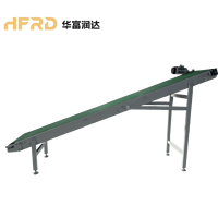 Bandes transporteuses à vitesse réglable en acier inoxydable pour usines de fabrication, transformation alimentaire - Antistatiques, économie d'énergie