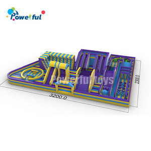 Khổng lồ trẻ em & người lớn bơm hơi khổng lồ công viên chủ đề với Pop trở ngại các khóa học bên trong từ Trung Quốc Inflatable - Product Image 2