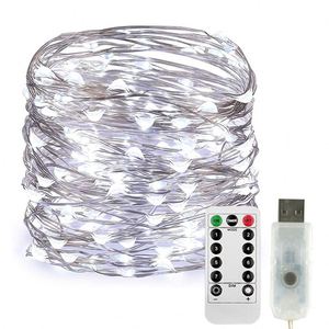 Fée de Noël Lumière Extérieure D'intérieur Scintillement Décoration Sapin De Noël 10M 100 A MENÉ Des Lumières De Ficelle - Product Image 3