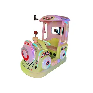Competitive price Hansel kids amusement train rides train kiddie rides electric train for sale
