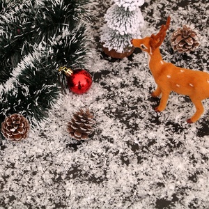 Wholesale Artificial Snow Christmas Snow Powder Dry Snowflake for Christmas Village Craft <strong>Winter</strong> <strong>Decoration</strong> Party Supply - Product Image 2