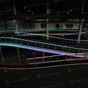 Custom Multi Level Indoor Go Kart Track <strong>Racing</strong> System Indoor Karting Track For Commercial Amusement Parks, FEC - Product Image 4