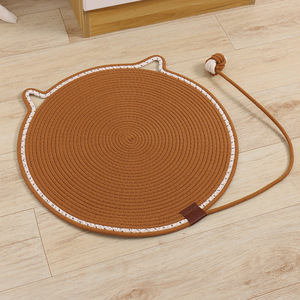 Alfombrilla <span class=keywords><strong>para</strong></span> <span class=keywords><strong>rascar</strong></span> <span class=keywords><strong>gatos</strong></span> Cuerda <span class=keywords><strong>de</strong></span> algodón <span class=keywords><strong>Pelota</strong></span> <span class=keywords><strong>de</strong></span> juguete Dormir Venta al por mayor Alfombrilla <span class=keywords><strong>para</strong></span> <span class=keywords><strong>gatos</strong></span> - Product Image 4