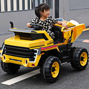 2022 Factory Truck toy 24V DC Electric Car 12V excavator electric ride on cars construction car small miniature excavator price