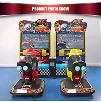 Simulateur de course de moto TT 42 ", machine de jeu vidéo de course d'arcade à double moteur, machine de jeu d'attaque de moto
