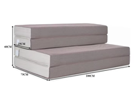 Colchón plegable moderno, colchón personalizado, sofá cama cómodo para acampar y viajar
