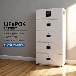 Système de batterie de stockage d'énergie domestique hybride empilable 51,2 V 300 Ah LiFePO4 16-20 kWh pour appareils électroménagers - Product Image 1