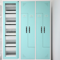 Serrures de placard intelligentes ultra-minces en alliage d'aluminium pour vestiaires de gym et salles de sauna (vente en gros)