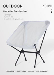 Sillas Plegables para Exteriores, Sillas de Playa y Pesca, Sillas Luna Metálicas Ultraligeras, Venta al Por Mayor - Product Image 5