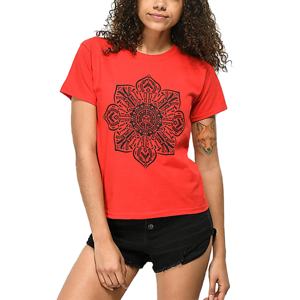 T-shirt imprimé personnalisé pour souper en coton doux pour petit ami pour femmes haut court de coupe régulière avec tissu tricoté de style Hip Hop BD 2025 - Product Image 2