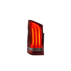 Luces Traseras LED para Mercedes Benz Vito V260 16-23, Negras, con Señal de Giro Secuencial, Mejora de Diseño, Acrílico ABS - Product Image 2