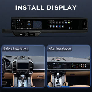 24,6-дюймовый двухэкранный автомобильный мультимедийный центр Android 14 с <span class=keywords><strong>DVD</strong></span>-плеером для Porsche Cayenne 2010-2016 - Product Image 2