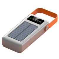 Banco de Energía de Gran Capacidad de 120000 mAh, Lámpara de Camping para Exteriores, Pantalla LED, Carga Rápida de 66 W, Bancos de Energía con 4 Cables Integrados