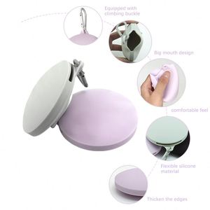 Porte-monnaie en silicone unisexe portable et imperméable de qualité supérieure, logo personnalisable, étui pour écouteurs, usage quotidien - Product Image 3