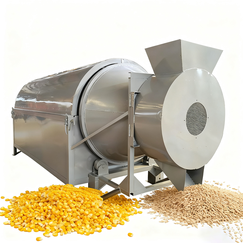 Sawdust Biomass Wood Rotary Dryer Machine