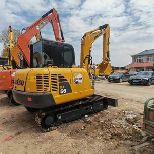 รถขุดโคมัตสึ PC 56 มือสองคุณภาพสูง ขายพร้อมมอเตอร์ เกียร์บ็อกซ์ ปรับปรุงประสิทธิภาพการทำงานอย่างมาก ราคาถูก น้ำหนัก 5.6 ตัน - Product Image 3