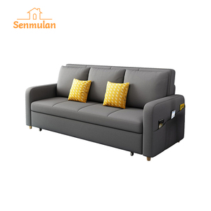 Minimalist Aesthetic <strong>Single</strong> Modern <strong>Sofa</strong> <strong>Beds</strong> Folding Convertible <strong>Pull</strong> <strong>Out</strong> Sectional <strong>Sofa</strong> <strong>Bed</strong> with Storage - Product Image 4