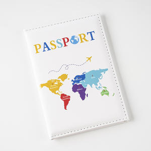 <span class=keywords><strong>Étui</strong></span> de <span class=keywords><strong>passeport</strong></span> <span class=keywords><strong>personnalisé</strong></span> avec impression couleur de carte du monde, nouveau design, <span class=keywords><strong>pas</strong></span> <span class=keywords><strong>cher</strong></span>, en stock - Product Image 3