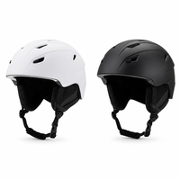 Casque de snowboard multi-sports respirant en ABS pour femmes et hommes, ajustement réglable, option de logo personnalisé