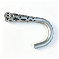 Fabrication additive de métal sur mesure SLM 316L, robinet à texture moletée, sablage, polissage électronique