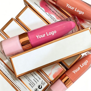 Brillo Labial Big Wand, Brillo Labial Rosa Brillante, Aceite Labial de Alto Brillo, Tinte Labial Hidratante, Maquillaje con Logotipo Personalizado - Product Image 1
