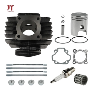 하이 퀄리티 40mm 60cc 빅 보어 야 마하 PW50 PY QT PW 50 60 먼지 자전거 어린이 자전거 오토바이 엔진 실린더 배럴 키트 - Product Image 1